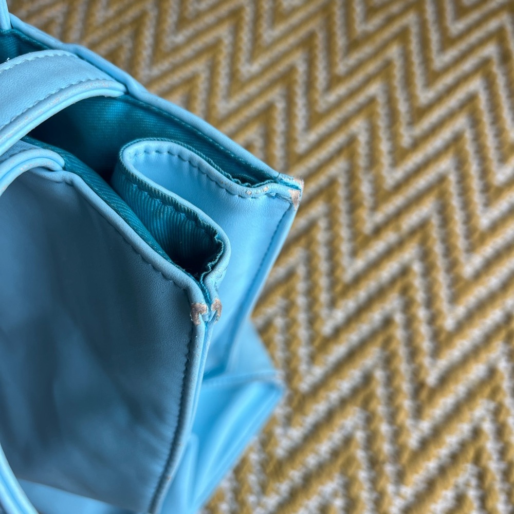Telfar Light Blue Medium Shopping Bag - Picture 9 of 9